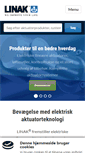 Mobile Screenshot of linak.dk