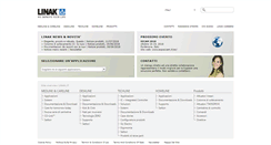 Desktop Screenshot of linak.it