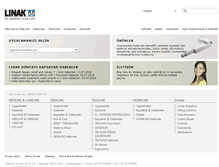 Tablet Screenshot of linak.com.tr